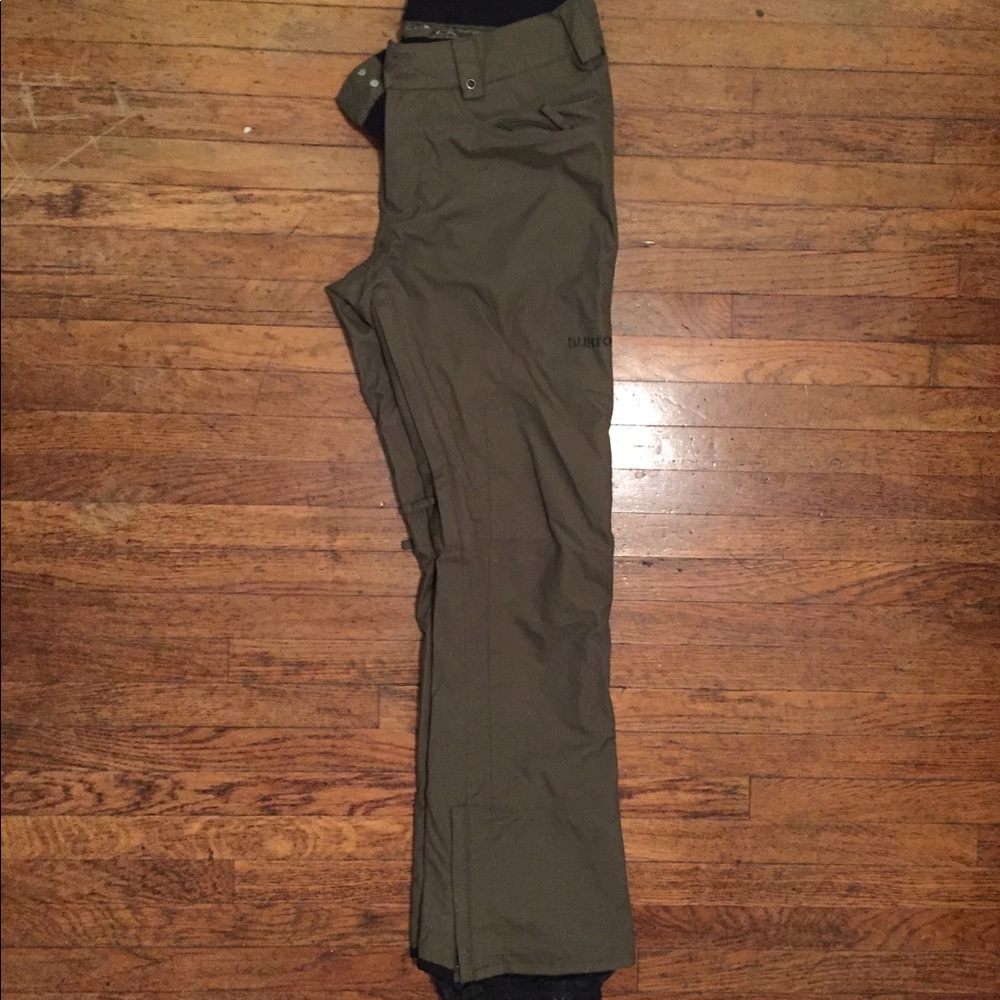 Burton 2017 White Collection Snow Pants - Olive
